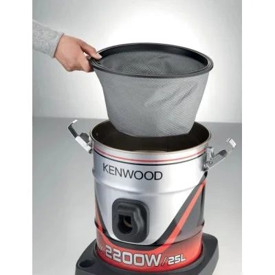 Kenwood 2200w 25l Vacuum Cleaner - Black